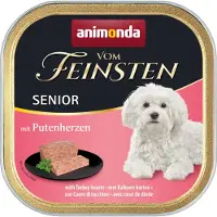 Animonda Vom Feinsten vom Feinsten Senior Putenherzen 22x 150 g