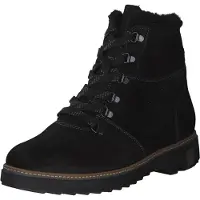 Waldlaufer Boots 'Stiefel Damen 911802 302 001 Echtleder in schwarz' zwart