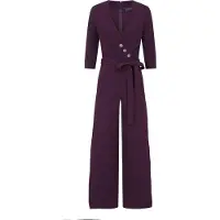 HotSquash Jumpsuit donkerlila