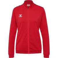 Hummel Sportief sweatvest 'Authentic' donkerrood / wit