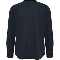 QS -qs Hemden Marine Size: M | Casual Shirts Outlet | Heren | Blauw