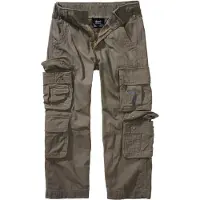 Brandit Broek antraciet / kaki / zwart