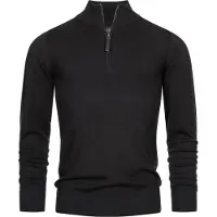 INDICODE JEANS Trui ' Gore ' zwart