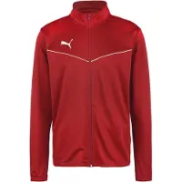 Puma Trainingsjack 'TeamRise' rood / wit