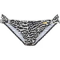 LASCANA Bikinibroek zwart / wit