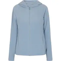 BLONDA Fleece jas lichtblauw