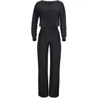 Winshape Jumpsuit ' JS101LSC ' zwart / wit