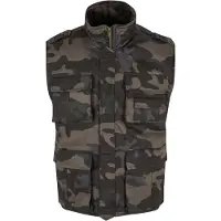Brandit Bodywarmer 'Ranger' lichtbruin / grijs / spar