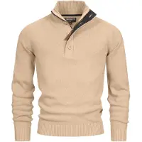 INDICODE JEANS Trui ' INIsalu ' beige