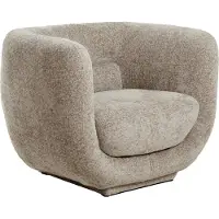 Light & Living Stoel 105x85x81 cm KIALY beige (Beige, 105x81x85cm)