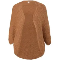s.Oliver Gebreid vest cognac