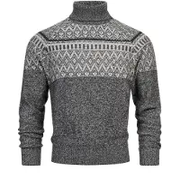 INDICODE JEANS Trui ' Thomus ' grijs
