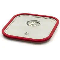 Maxima Gastronorm Deksel - 2/3 GN - RVS - Luchtdicht Rubber