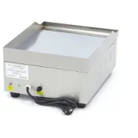 Maxima Grillplaat - Glad Chroom - 36 cm - incl. Opvangbak
