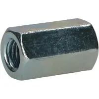 Pgb-Europe PGB-FASTENERS | Verbindingsmoer Kl5 DIN 6334 M 8x24 Zn | 100 st 6334001008000240