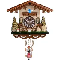Engstler - 0174 SQ - Wandklok met schommel - Quartz