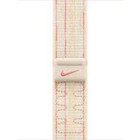 Apple Watch Strap 42mm - Starlight/Pink - Nike Sport Loop - (145-220mm)