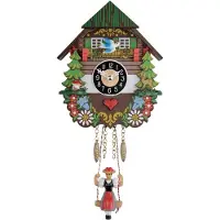 Engstler - 141 SQ - Wandklok met schommel - Quartz