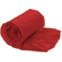 Slaap Vaak Luxe Hoeslaken Satijn - 100% Katoensatijn (280TC) - Eenpersoons - 90x210/220 cm - Poppy Red