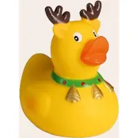 MBW Schattige Badeend in de Vorm van een Rendier van 8 cm