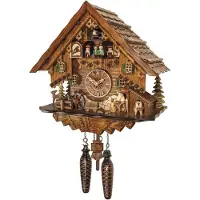 Engstler - 4681 QMT - Wandklok met kuil - Quartz