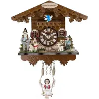 Engstler - 1783 SQ - Wandklok met schommel - Quartz