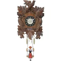 Engstler - 128 SQ - Wandklok met schommel - Quartz