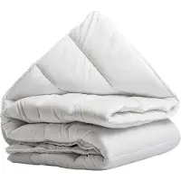 Slaap Vaak Silver Synthetic 4-Seizoenen Dekbed - Junior - 120x150 cm - Wit