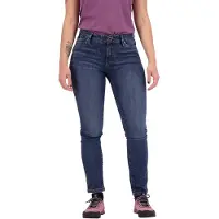 Black Diamond - Women's Crag Denim Pants - Klimbroek 10, blauw