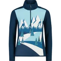 CMP 33l0255 T-shirt Met Lange Mouwen Blauw 8 Years Meisje