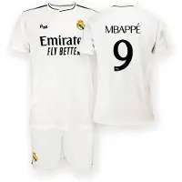 Real Madrid 24/25 Home Short Sleeve T-shirt Wit L