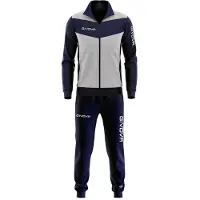 Givova Luxury Visa Tracksuit Blauw,Grijs S Man