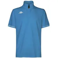 Kappa Barli Short Sleeve Polo Blauw M Man