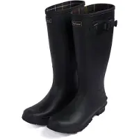 Barbour Regenlaarzen zwart / wit