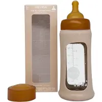 Hevea Babyflasche - 250 ml - Sand - - One Size - Babyflaschen