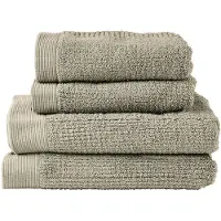 Zone Denmark Handdoekenset Towels Classic Eucalyptus (Set van 4)