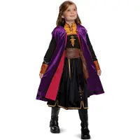 Disguise Anna Travel Deluxe Costume Veelkleurig 7-8 Years Kinderen