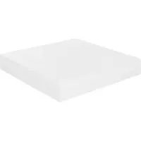 vidaXL Wandschap zwevend 23x23,5x3,8 cm MDF hoogglans wit