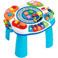 WINFUN Spaanstalige Activiteitentafel Met Trein En Piano
