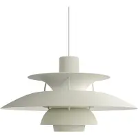 Louis Poulsen Hanglampe , PH 5 500, dimbare, Grijs, Woonkamer, Metaal