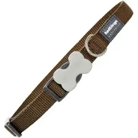 Sublime Market Connect Dog collar Smooth Brown (1,5 x 24-36 cm)