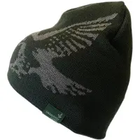 Swarovski Merino Beanie Hawk Green