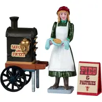 Lemax Savory & Sweet Pies & Pastries 12x4x18 cm 3st Kersthuisje