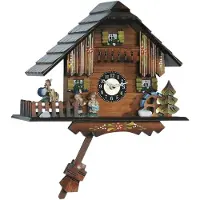 Engstler - 223 QPT - Wandklok met slinger - Quartz