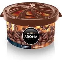Aroma Car AROMA ORGANIC 100% Natuurlijke Auto Luchtverfrisser Zwarte Koffie / Black Coffee