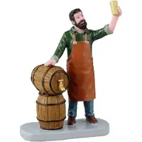 Lemax Caddington Village Kerstdorpminiatuur Brewmaster (bierbrouwer) 2,4 X 5,8 X 7,1 Cm
