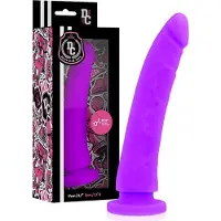 Hotlips | Delta Club Toys Dong Purple Silicone 17 X 3cm