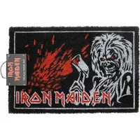 Iron Maiden Deurmat - Run To The Hills - voor Geen - meerkleurig - Maat Standard