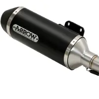 Arrow Urban Nss 350 Abs Forza 21-22 Aluminium&steel Gehomologeerde Slip On Uitlaatdemper