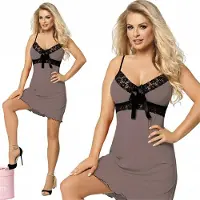 DKaren Cassidy | nachthemd voor dames | viscose | cappuccino | S